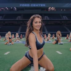 A still from Netflix docuseries 'America's Sweethearts: Dallas Cowboy Cheerleaders'