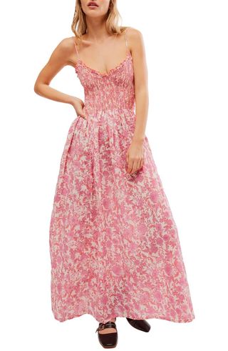 Sweet Nothings Floral Print Sleeveless Maxi Sundress