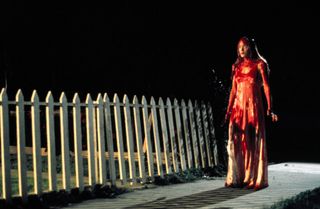 sissy spacek as a bloodied carrie