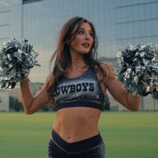 Reece Allman in the Netflix docuseries 'America's Sweethearts: Dallas Cowboys Cheerleaders'